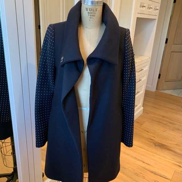Zara navy embellished jacket - Picture 11 of 11